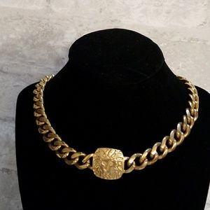 SALE! Vintage Anne Klein Choker with lions head